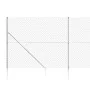 Wire fence with silver anchor spikes 1.6x10 m by vidaXL, fence panels - Ref: Foro24-154020, Price: 111,34 €, Discount: %