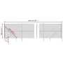Wire fence with silver anchor spikes 1.6x10 m by vidaXL, fence panels - Ref: Foro24-154020, Price: 111,34 €, Discount: %