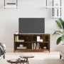 Mueble para TV madera contrachapada roble ahumado 100x40x50 cm de vidaXL, Muebles TV - Ref: Foro24-832775, Precio: 59,56 €, D...