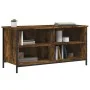 Mueble para TV madera contrachapada roble ahumado 100x40x50 cm de vidaXL, Muebles TV - Ref: Foro24-832775, Precio: 59,56 €, D...