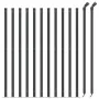 Cerca de alambre con brida gris antracita 0,8x25 m de vidaXL, Paneles de vallas - Ref: Foro24-153992, Precio: 77,37 €, Descue...