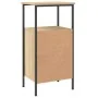 Mesita de noche madera de ingeniería roble Sonoma 41x31x80 cm de vidaXL, Mesitas de noche - Ref: Foro24-825925, Precio: 47,87...
