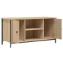 Mueble para TV madera contrachapada roble Sonoma 100x40x50 cm de vidaXL, Muebles TV - Ref: Foro24-832764, Precio: 67,49 €, De...