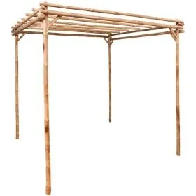 Bamboo pergola 170x170x220 cm by vidaXL, Pergolas, arches and garden trellises - Ref: Foro24-49296, Price: 159,96 €, Discount: %