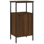 Brown oak engineered wood bedside table 41x31x80 cm by vidaXL, Nightstands - Ref: Foro24-825931, Price: 38,36 €, Discount: %