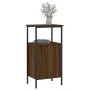 Brown oak engineered wood bedside table 41x31x80 cm by vidaXL, Nightstands - Ref: Foro24-825931, Price: 38,36 €, Discount: %
