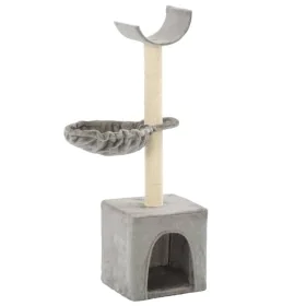 Rascador para gatos con poste de sisal 105 cm gris de vidaXL, Mobiliario para gatos - Ref: Foro24-170623, Precio: 33,95 €, De...