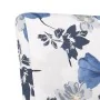 Gepolsterter Stoffstuhl mit blauem Blumendruck von vidaXL, Einfache Stühle - Ref: Foro24-352461, Preis: 68,98 €, Rabatt: %