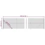 Cerca de alambre con brida gris antracita 2x10 m de vidaXL, Paneles de vallas - Ref: Foro24-153990, Precio: 82,11 €, Descuent...