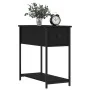 Mesita de noche madera de ingeniería negra 30x60x60 cm de vidaXL, Mesitas de noche - Ref: Foro24-826053, Precio: 45,69 €, Des...