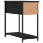 Mesita de noche madera de ingeniería negra 30x60x60 cm de vidaXL, Mesitas de noche - Ref: Foro24-826053, Precio: 45,69 €, Des...