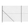 Cerca de alambre con brida gris antracita 2,2x10 m de vidaXL, Paneles de vallas - Ref: Foro24-153991, Precio: 89,93 €, Descue...