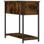 Engineered wood smoked oak bedside table 30x60x60 cm by vidaXL, Nightstands - Ref: Foro24-826057, Price: 38,14 €, Discount: %