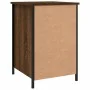 Mesita de noche madera contrachapada marrón roble 40x42x60 cm de vidaXL, Mesitas de noche - Ref: Foro24-825921, Precio: 38,05...