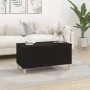 Mesa de centro madera contrachapada negro 90x44,5x45 cm de vidaXL, Mesas de centro - Ref: Foro24-819581, Precio: 56,45 €, Des...