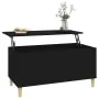 Mesa de centro madera contrachapada negro 90x44,5x45 cm de vidaXL, Mesas de centro - Ref: Foro24-819581, Precio: 56,45 €, Des...