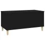 Mesa de centro madera contrachapada negro 90x44,5x45 cm de vidaXL, Mesas de centro - Ref: Foro24-819581, Precio: 56,45 €, Des...