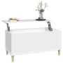 Mesa de centro madera contrachapada blanco 90x44,5x45 cm de vidaXL, Mesas de centro - Ref: Foro24-819580, Precio: 68,53 €, De...