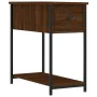 Nachttisch aus eichenbraunem Holzwerkstoff, 30 x 60 x 60 cm von vidaXL, Nachttische - Ref: Foro24-826061, Preis: 38,82 €, Rab...