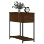 Oak brown engineered wood bedside table 30x60x60 cm by vidaXL, Nightstands - Ref: Foro24-826061, Price: 38,82 €, Discount: %