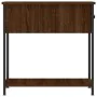 Oak brown engineered wood bedside table 30x60x60 cm by vidaXL, Nightstands - Ref: Foro24-826061, Price: 38,82 €, Discount: %
