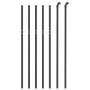 Anthrazitgrauer Drahtzaun 1,1x10 m von vidaXL, Zaunpaneele - Ref: Foro24-153954, Preis: 68,69 €, Rabatt: %