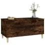 Mesa de centro madera contrachapada roble ahumado 90x44,5x45 cm de vidaXL, Mesas de centro - Ref: Foro24-819585, Precio: 62,9...