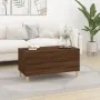 Mesa de centro madera contrachapada roble marrón 90x44,5x45 cm de vidaXL, Mesas de centro - Ref: Foro24-819587, Precio: 64,82...