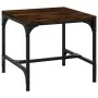 Mesa auxiliar madera contrachapada roble ahumado 40x40x35 cm de vidaXL, Mesas de centro - Ref: Foro24-819406, Precio: 21,11 €...