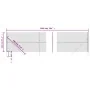 Cerca de alambre gris antracita 1,4x10 m de vidaXL, Paneles de vallas - Ref: Foro24-153955, Precio: 66,17 €, Descuento: %