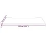 Solid white pine desktop board 100x50x2.5 cm by vidaXL, Desk accessories and products - Ref: Foro24-824431, Price: 65,28 €, D...