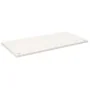 Schreibtischplatte aus massivem weißem Kiefernholz, 110 x 60 x 2,5 cm von vidaXL, Schreibtischzubehör und Produkte - Ref: For...