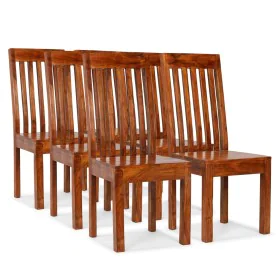 Dining chairs 6 pcs solid wood modern sheesham finish by vidaXL, dining chairs - Ref: Foro24-275274, Price: 601,81 €, Discoun...