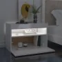 Mueble de TV con luces LED blanco brillante 60x35x40 cm de vidaXL, Muebles TV - Ref: Foro24-804421, Precio: 50,48 €, Descuent...