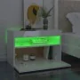 Mueble de TV con luces LED blanco brillante 60x35x40 cm de vidaXL, Muebles TV - Ref: Foro24-804421, Precio: 50,48 €, Descuent...