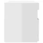 Mueble de TV con luces LED blanco brillante 60x35x40 cm de vidaXL, Muebles TV - Ref: Foro24-804421, Precio: 50,48 €, Descuent...
