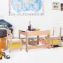 Mesa infantil con 2 sillas MDF de vidaXL, muebles para bebés y niños pequeños - Ref: Foro24-80284, Precio: 113,93 €, Descuent...