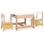 Mesa infantil con 2 sillas MDF de vidaXL, muebles para bebés y niños pequeños - Ref: Foro24-80284, Precio: 113,93 €, Descuent...