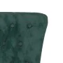 Sessel mit hoher Rückenlehne und dunkelgrünen Samtknöpfen von vidaXL, Einfache Stühle - Ref: Foro24-352466, Preis: 166,08 €, ...
