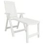 Tumbona de plástico blanco de vidaXL, Tumbonas - Ref: Foro24-364705, Precio: 77,85 €, Descuento: %