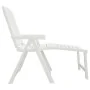 Tumbona de plástico blanco de vidaXL, Tumbonas - Ref: Foro24-364705, Precio: 77,85 €, Descuento: %