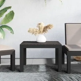 Anthracite gray PP garden table 59x47x40 cm by vidaXL, Garden tables - Ref: Foro24-364727, Price: 42,50 €, Discount: %