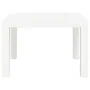 Mesa de jardín PP blanco 59x47x40 cm de vidaXL, Mesas de jardín - Ref: Foro24-364728, Precio: 39,63 €, Descuento: %