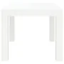 Mesa de jardín PP blanco 59x47x40 cm de vidaXL, Mesas de jardín - Ref: Foro24-364728, Precio: 39,63 €, Descuento: %
