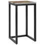 Stackable tables, set of 3, made of solid teak wood and polyresin. by vidaXL, Side tables - Ref: Foro24-281648, Price: 204,78...