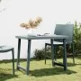 Mesa de camping con aspecto de madera PP verde 79x56x64 cm de vidaXL, Mesas de jardín - Ref: Foro24-364736, Precio: 51,29 €, ...