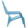 Sillas de jardín niños 2 uds aspecto madera PP azul 37x34x44 cm de vidaXL, Sillas de jardín - Ref: Foro24-364739, Precio: 54,...