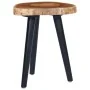 Mesa de centro de madera de teca maciza 40x45 cm de vidaXL, Mesas de centro - Ref: Foro24-281650, Precio: 80,21 €, Descuento: %