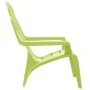 Sillas de jardín niños 2 uds aspecto madera PP verde 37x34x44cm de vidaXL, Sillas de jardín - Ref: Foro24-364740, Precio: 61,...