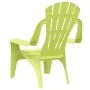 Sillas de jardín niños 2 uds aspecto madera PP verde 37x34x44cm de vidaXL, Sillas de jardín - Ref: Foro24-364740, Precio: 61,...